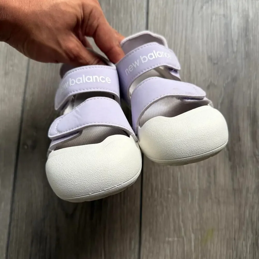 New Balance 809 Kids Sandals Lavender Purple Size 12
